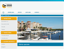 Tablet Screenshot of dorian-tours.ro